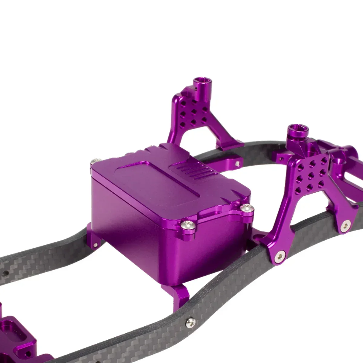Rc Crawlerシャーシ,カーボンファイバーレール,アル - Metal Chassis Frame Rc Crawler のレビューと価格