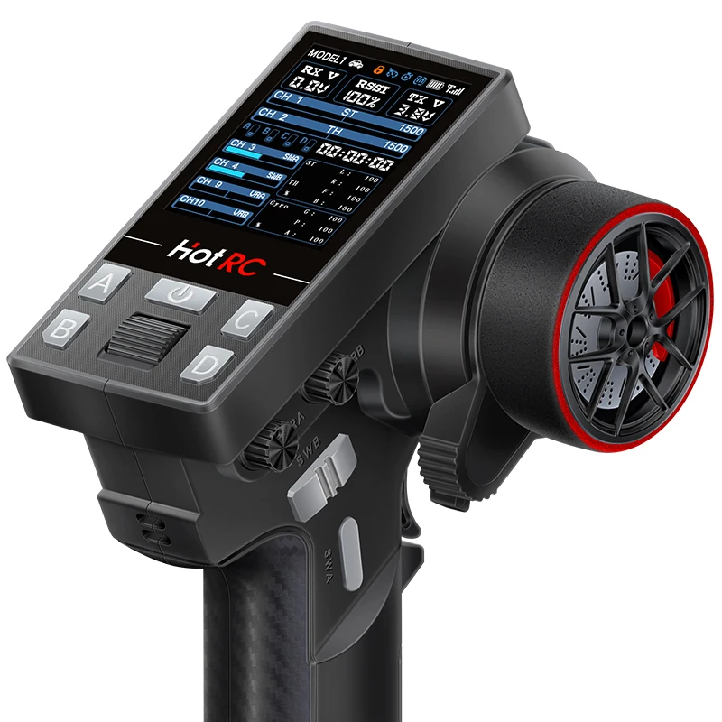 HotRC CT-10B 10CH チャンネル 2.4G 送 - Rc Car Transmitter Receiver 6 Channel のレビューと価格