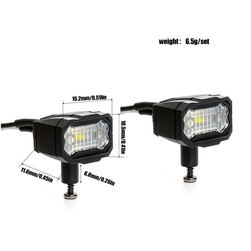R677 RCカー ルーフスポットライト LEDサーチライト - Rc Crawler Led Light Kit Controller のレビューと価格