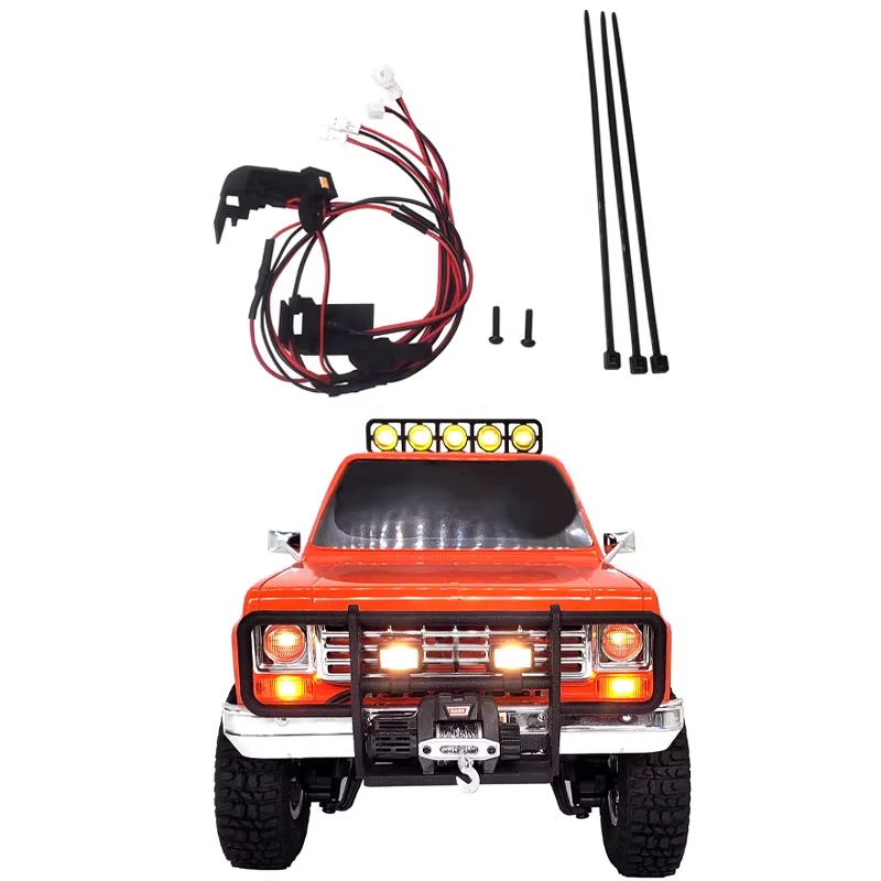 FMS LED フロントライトキット FCX24 1/24  - Rc Crawler Led Light Kit Controller のレビューと価格