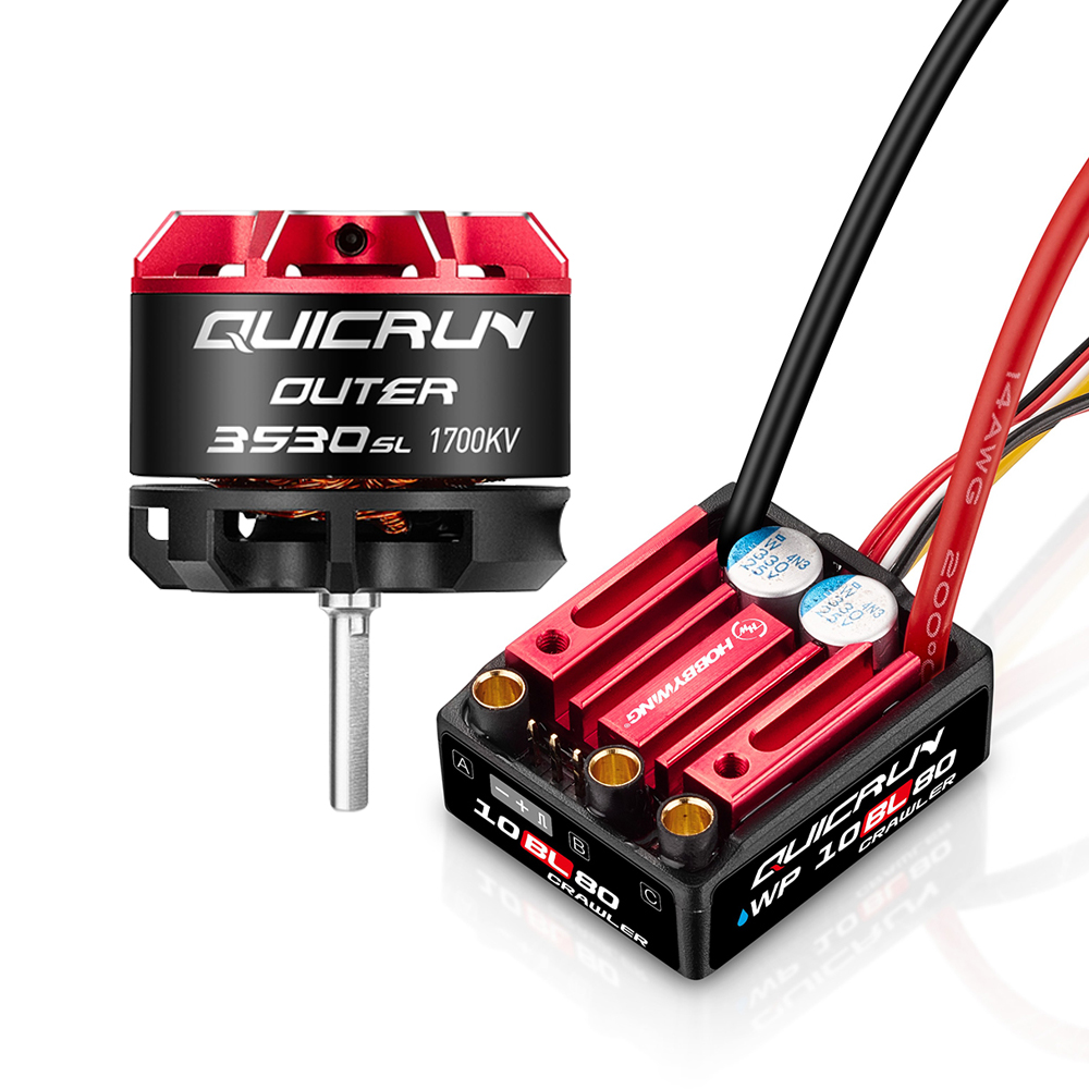 ホビーウィング QUICRUN 3530SL ブラシレスモー - Brushless Motor Esc Combo Rc Crawler のレビューと価格