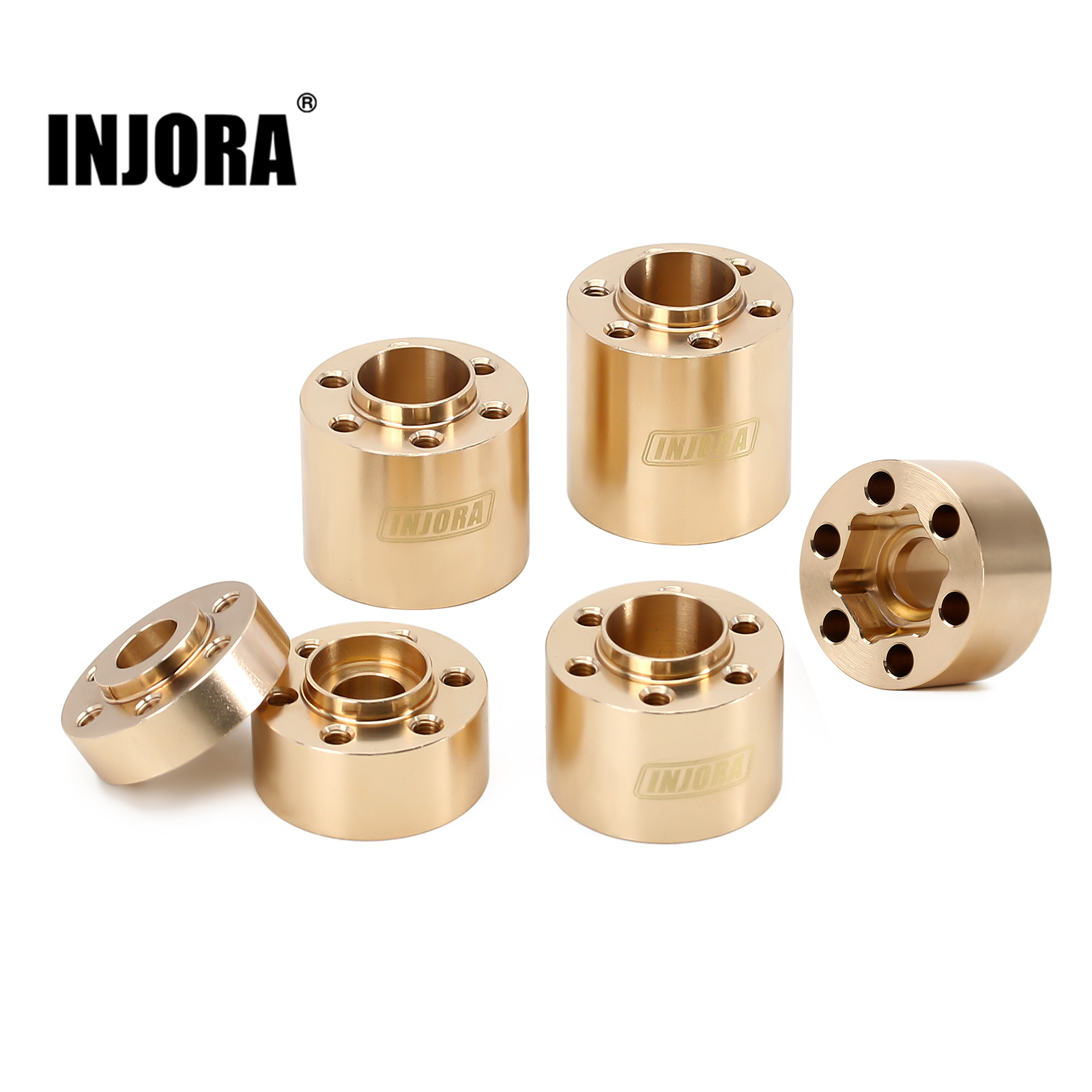 INJORA 真鍮ホイール六角ハブアダプター 1.9 2.2 - Rc Crawler Beadlock Wheels 1.9 2.2 のレビューと価格