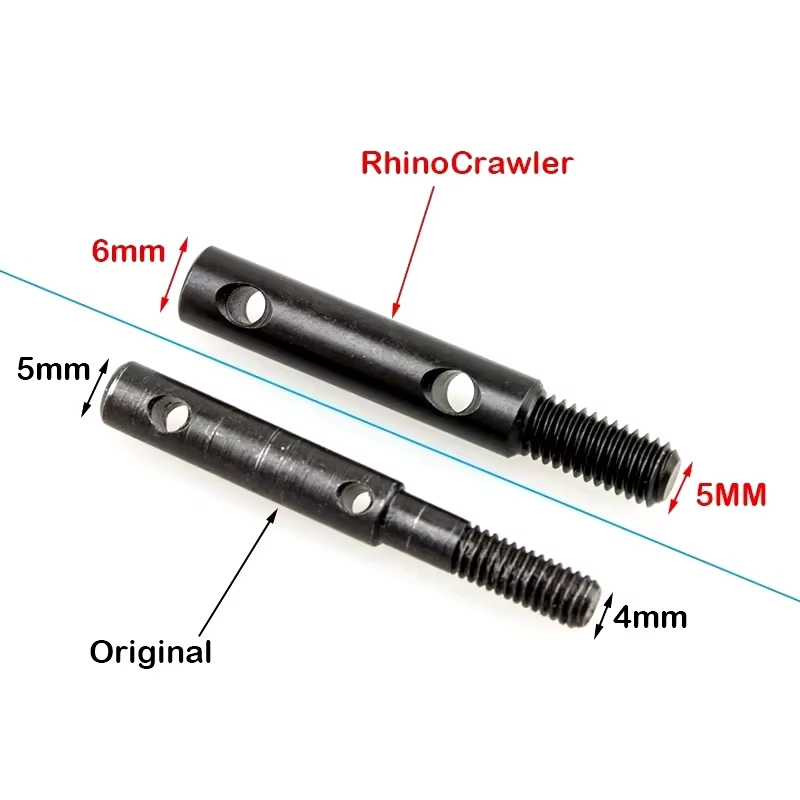 Rhino 4セット 硬化40CR ポータルアクスルギア 1 - Portal Axle Metal Set Scx10 のレビューと価格